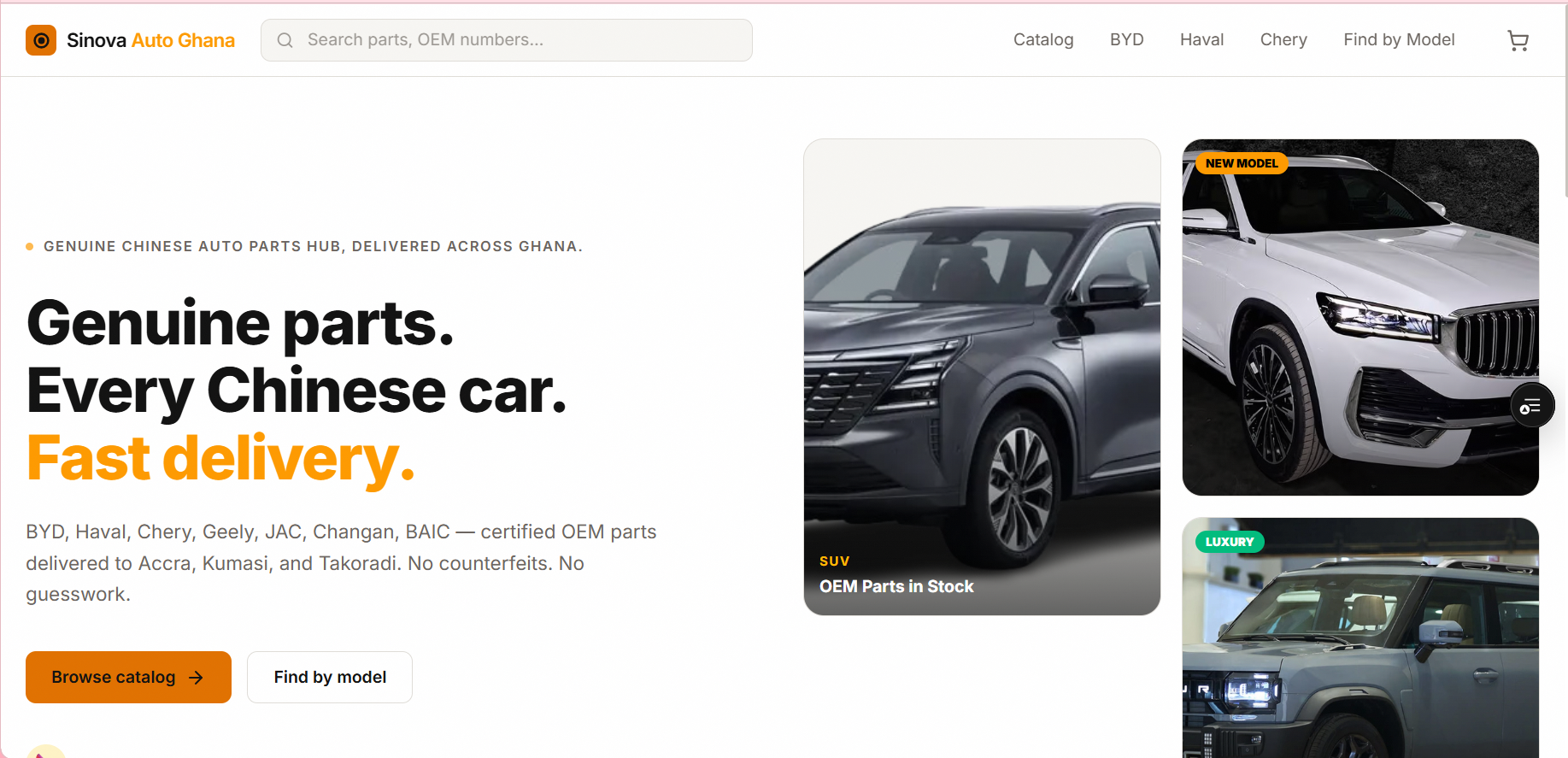 Sinova Auto Ghana